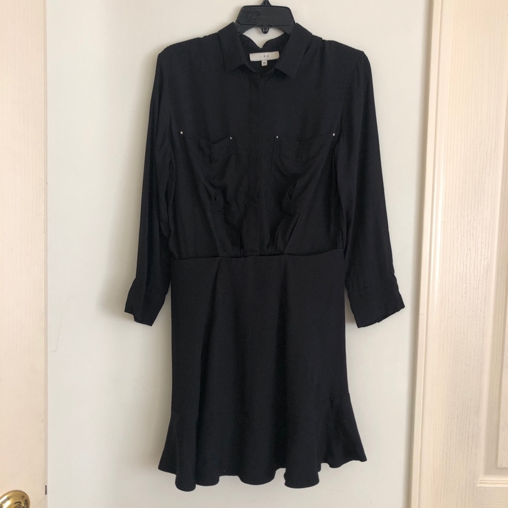 IRO black shirt dress